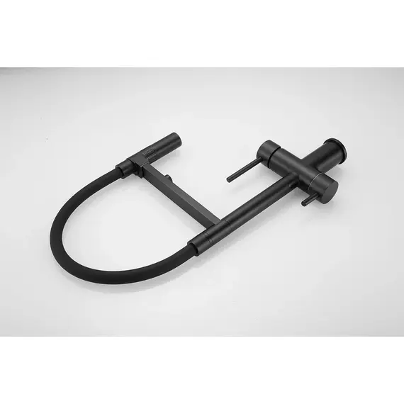 Смеситель для кухни Rose R958H антрацит с гибким изливом magneto, изображение 29