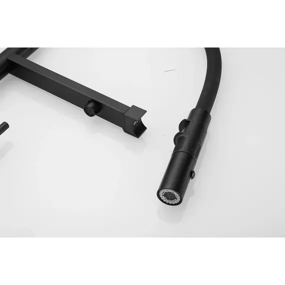 Смеситель для кухни Rose R958H антрацит с гибким изливом magneto, изображение 27