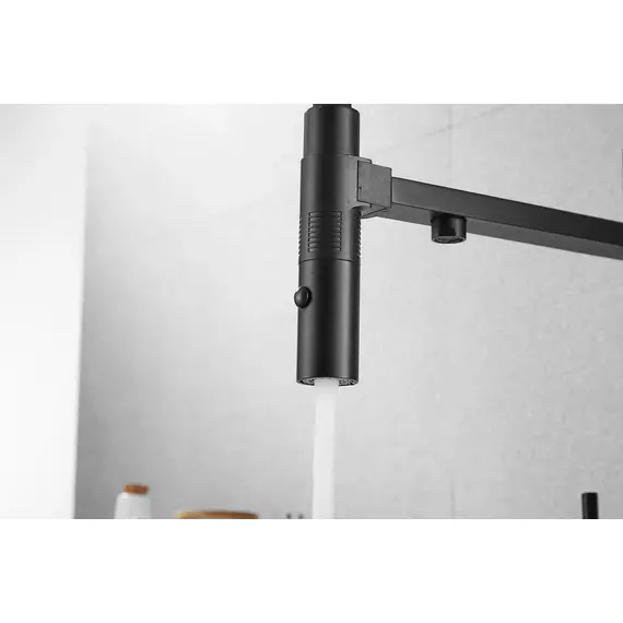 Смеситель для кухни Rose R958H антрацит с гибким изливом magneto, изображение 10