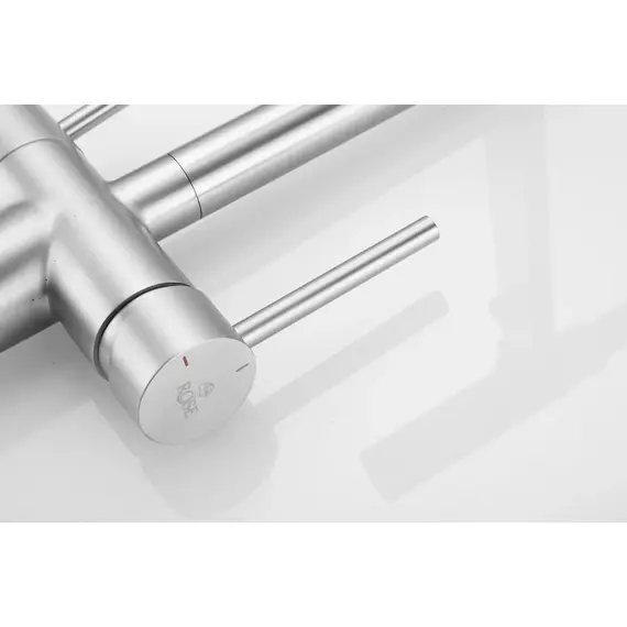 Смеситель для кухни Rose R958L сатин с гибким изливом magneto, изображение 32