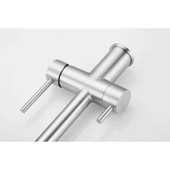 Смеситель для кухни Rose R958L сатин с гибким изливом magneto, изображение 28