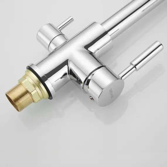 Смеситель для кухни со встроенным фильтром (краном) под питьевую воду Shevanik S168, изображение 10