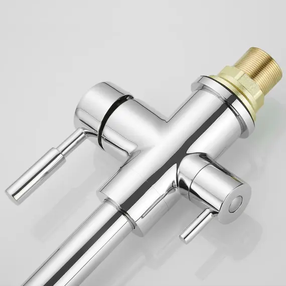 Смеситель для кухни со встроенным фильтром (краном) под питьевую воду Shevanik S168, изображение 8