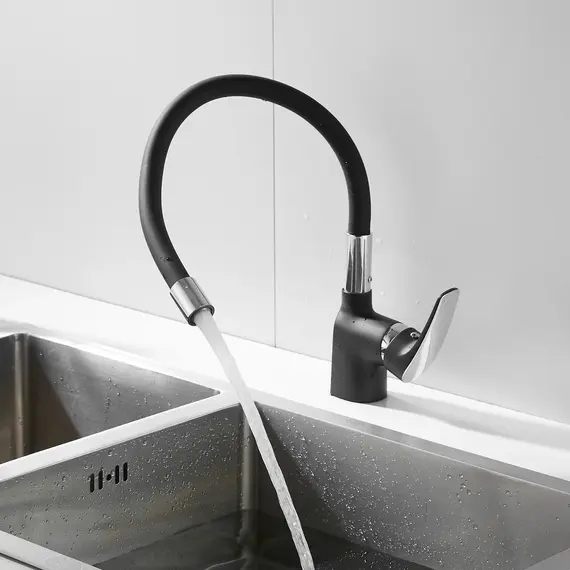 Смеситель для кухни с гибким изливом Shevanik S443-3, изображение 5