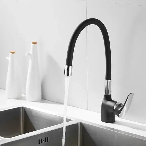 Смеситель для кухни с гибким изливом Shevanik S443-3, изображение 7