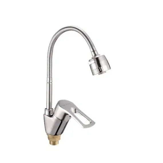 Смеситель для кухни с гибким изливом Shevanik S5143