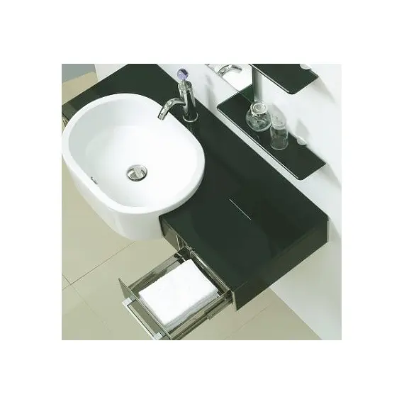 Тумба с раковиной Julia F118 100 см стеклянная темно-зеленая, изображение 3 Тумба с раковиной Julia F118 100 см стеклянная темно-зеленая, изображение 3