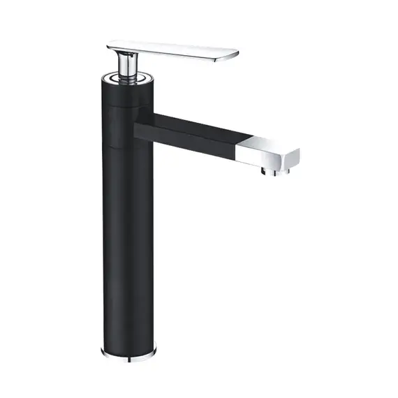 Высокий смеситель для накладной раковины в ванну Shevanik S6611H