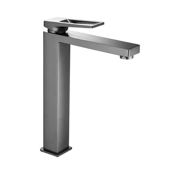 Высокий смеситель для накладной раковины в ванну Shevanik S6811T