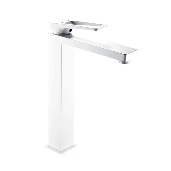 Высокий смеситель для накладной раковины в ванну Shevanik S6811C