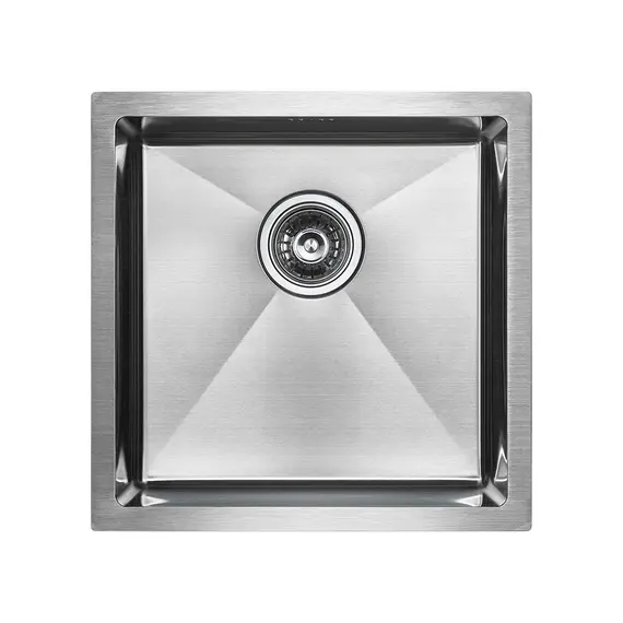 Мойка из нержавейки Paulmark Next 44 Uni PM214444-BS 44 х 44 см сталь