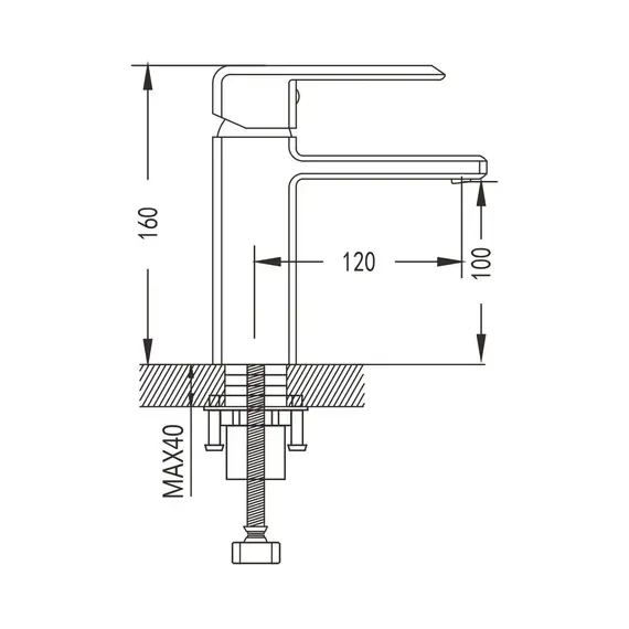 Смеситель для раковины Shevanik S8801, изображение 2