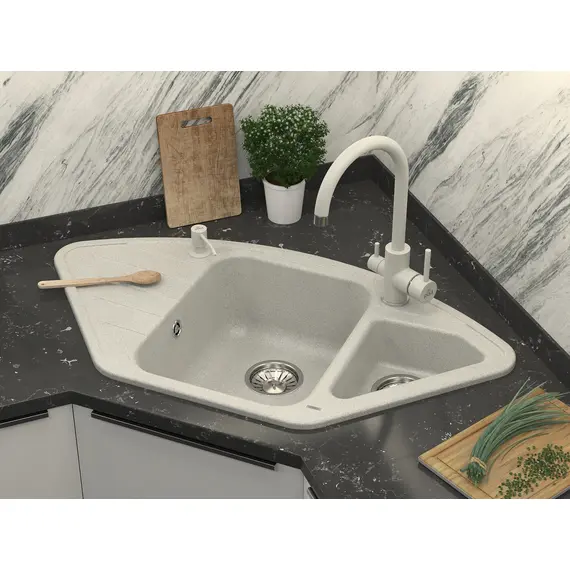 Дозатор для жидкого мыла Paulmark Rein D002-310 серый, изображение 2