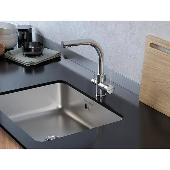 Смеситель для кухни Paulmark Essen Es213011-NI никель, изображение 2