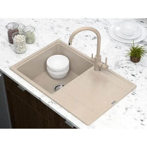 Смеситель для кухни Paulmark Essen Es213211-302 песочный, изображение 2