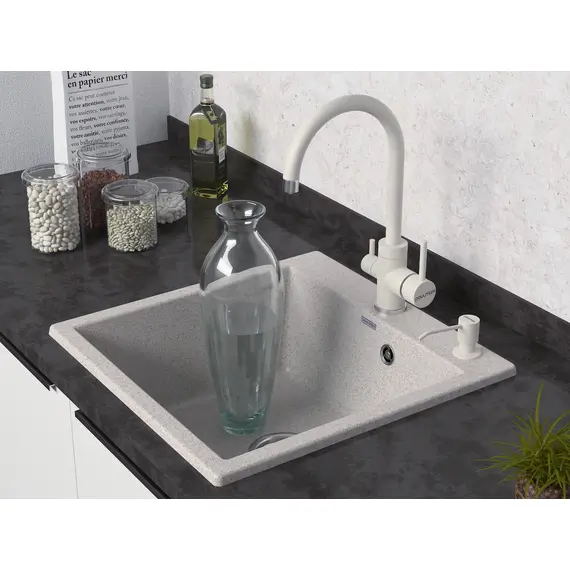 Смеситель для кухни Paulmark Essen Es213211-328 бежевый, изображение 2