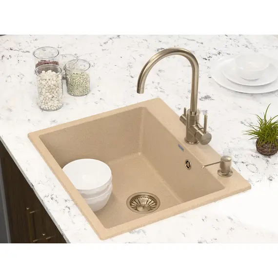 Смеситель для кухни Paulmark Essen Es213211-BR бронза, изображение 3