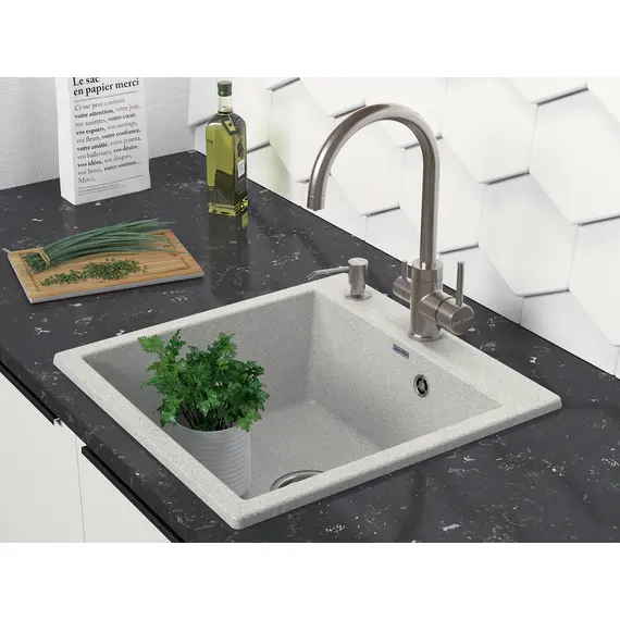 Смеситель для кухни Paulmark Essen Es213211-NI никель, изображение 3