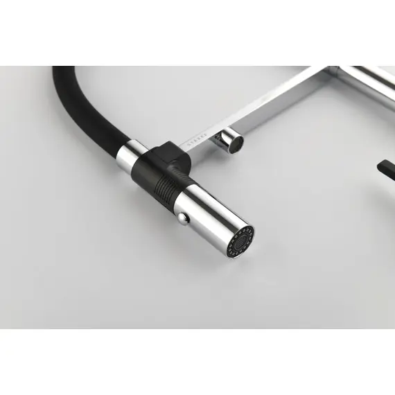 Смеситель для кухни Paulmark Starke Gravity Gr213888-CR под фильтр с гибким изливом хром, изображение 14