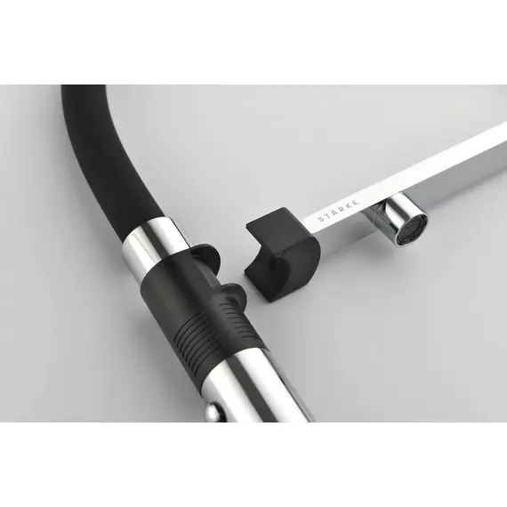 Смеситель для кухни Paulmark Starke Gravity Gr213888-CR под фильтр с гибким изливом хром, изображение 17