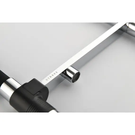 Смеситель для кухни Paulmark Starke Gravity Gr213888-CR под фильтр с гибким изливом хром, изображение 18