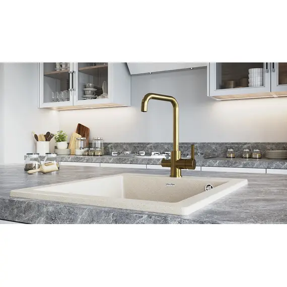 Смеситель для кухни Paulmark Logas Lo213021-BR бронза, изображение 2