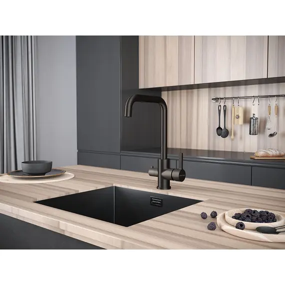 Смеситель для кухни Paulmark Logas Lo213021-GM вороненая сталь, изображение 2