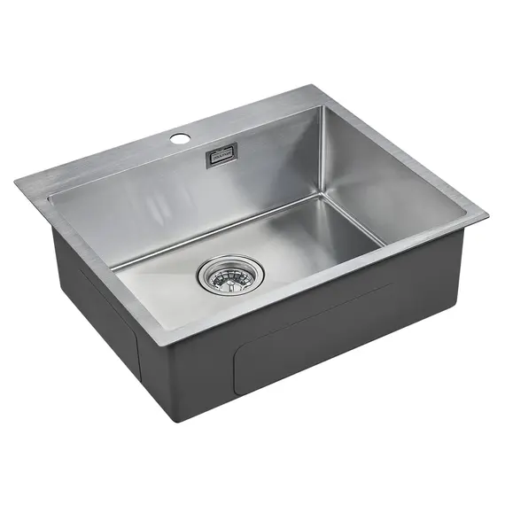 Мойка из нержавейки Paulmark Velten 59 PM805951-BS брашированная сталь 59 х 51 см, изображение 2