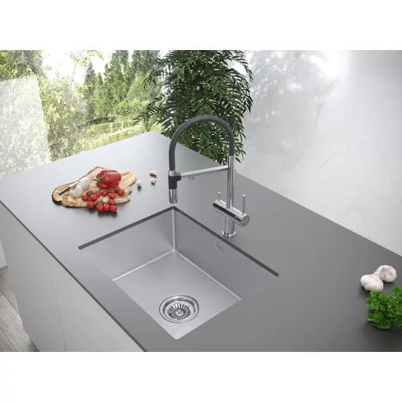 Мойка из нержавейки Paulmark Velten 59 PM805951-BS брашированная сталь 59 х 51 см, изображение 3