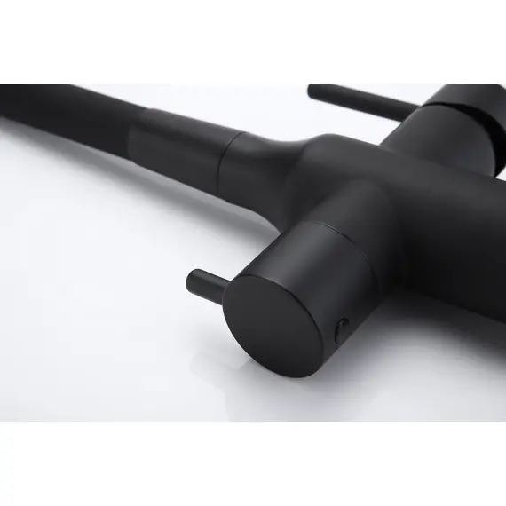 Смеситель для кухни Paulmark Salix Sa213419-401 под фильтр с гибким изливом антрацит, изображение 15