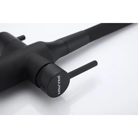 Смеситель для кухни Paulmark Salix Sa213419-401 под фильтр с гибким изливом антрацит, изображение 16