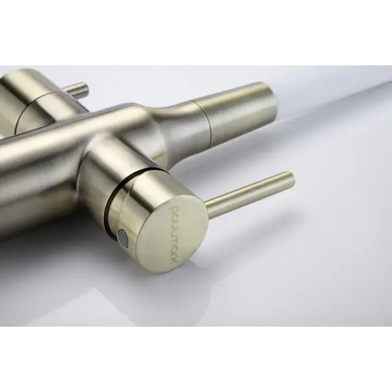 Смеситель для кухни Paulmark Salix Sa213419-BRw под фильтр с гибким изливом бронза, изображение 14