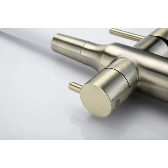 Смеситель для кухни Paulmark Salix Sa213419-BRw под фильтр с гибким изливом бронза, изображение 15