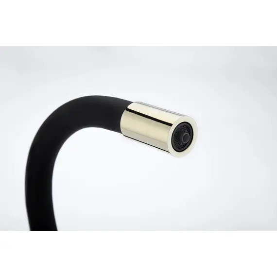 Смеситель для кухни Paulmark Salix Sa213419-G под фильтр с гибким изливом золото, изображение 15