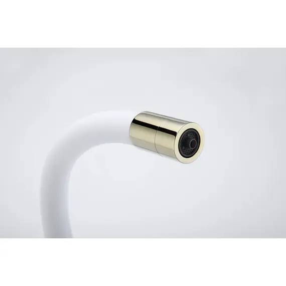 Смеситель для кухни Paulmark Salix Sa213419-Gw под фильтр с гибким изливом золото, изображение 13