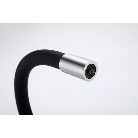 Смеситель для кухни Paulmark Salix Sa213419-NI под фильтр с гибким изливом никель, изображение 15