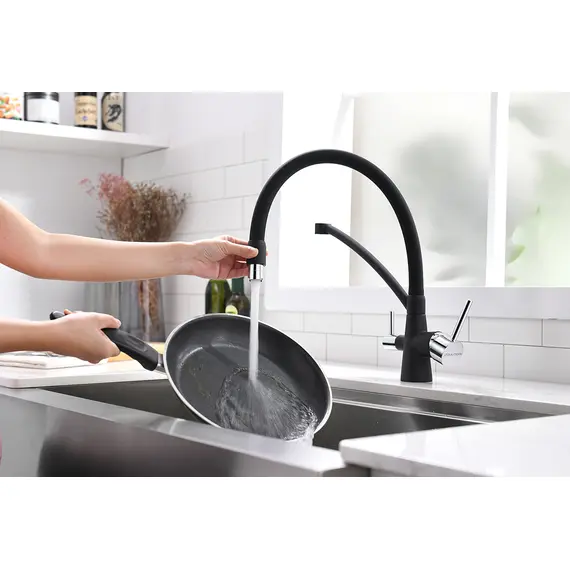 Смеситель для кухни Paulmark Siegen Si213111-401 антрацит, изображение 6