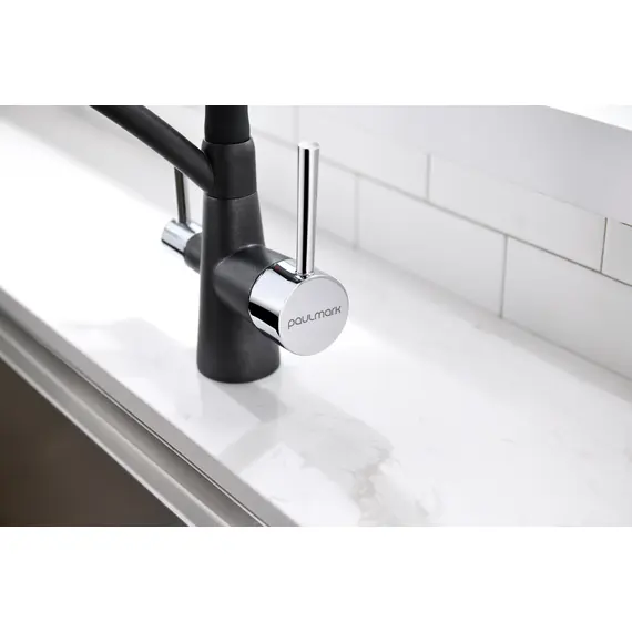 Смеситель для кухни Paulmark Siegen Si213111-418 черный металлик, изображение 7