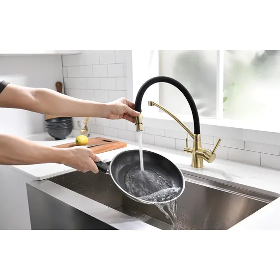 Смеситель для кухни Paulmark Siegen Si213111-BR бронза, изображение 8