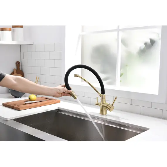 Смеситель для кухни Paulmark Siegen Si213111-BR бронза, изображение 9