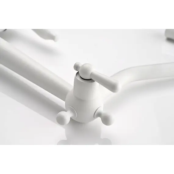 Смеситель для кухни Paulmark Retro Re213226-431 под фильтр ретро белый матовый, изображение 11