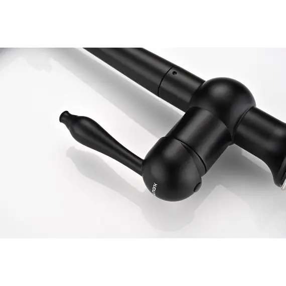 Смеситель для кухни Paulmark Retro Re213226-401 под фильтр ретро антрацит, изображение 11