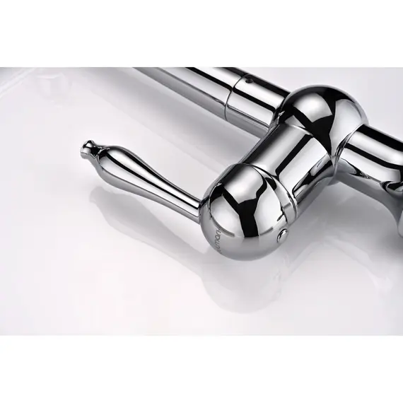 Смеситель для кухни Paulmark Retro Re213226-CR под фильтр ретро хром, изображение 12