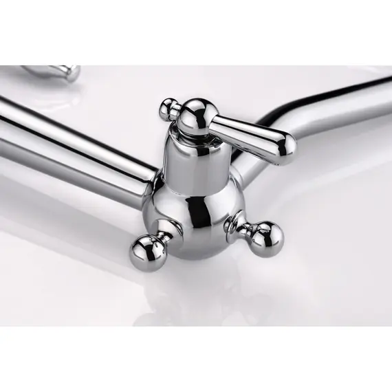 Смеситель для кухни Paulmark Retro Re213226-CR под фильтр ретро хром, изображение 14