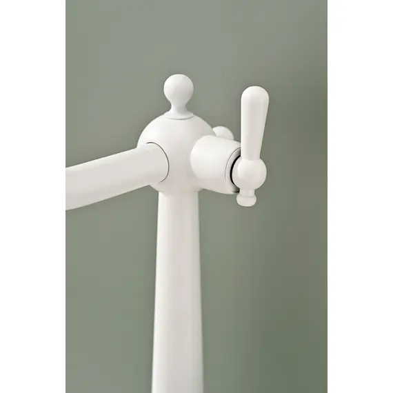 Смеситель для кухни Paulmark Retro Re213226-431 под фильтр ретро белый матовый, изображение 9