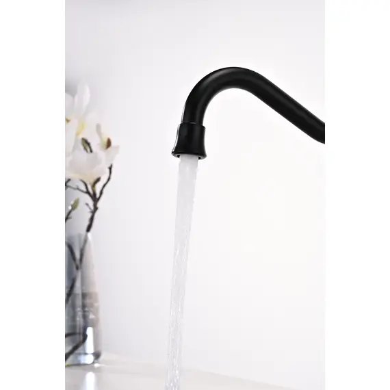 Смеситель для кухни Paulmark Retro Re213226-401 под фильтр ретро антрацит, изображение 7