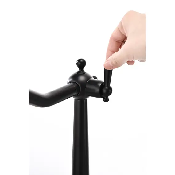 Смеситель для кухни Paulmark Retro Re213226-401 под фильтр ретро антрацит, изображение 6