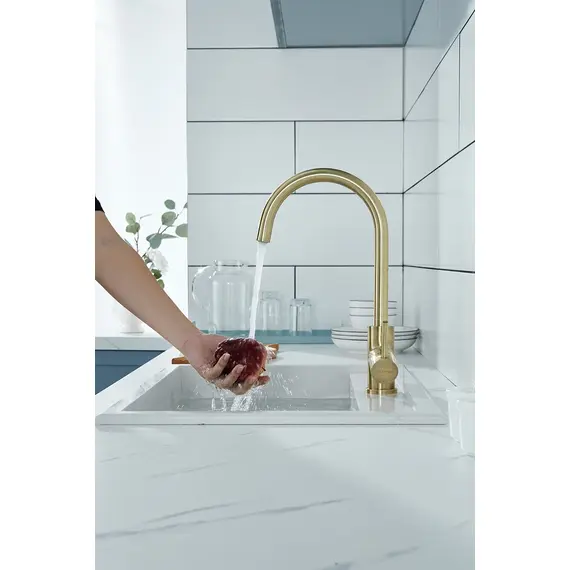 Смеситель для кухни Paulmark Essen Es213211-BR бронза, изображение 7