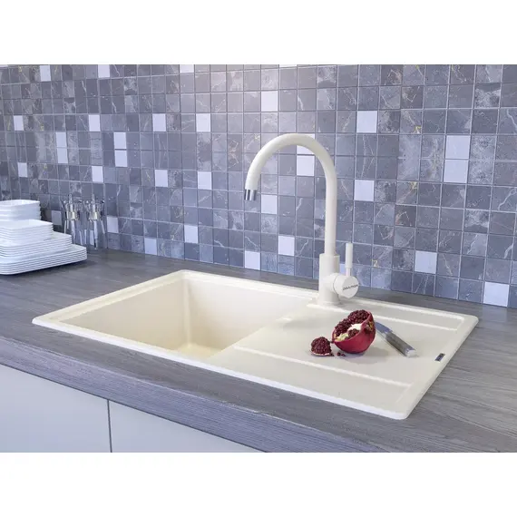 Смеситель для кухни Paulmark Holstein Ho212063-328 бежевый, изображение 2