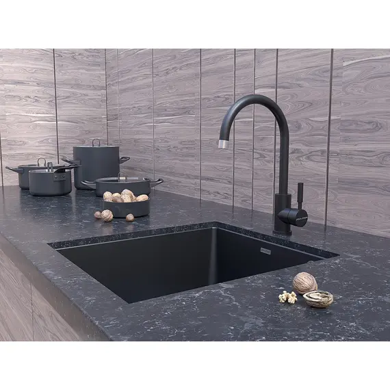 Смеситель для кухни Paulmark Holstein Ho212063-401 антрацит, изображение 2